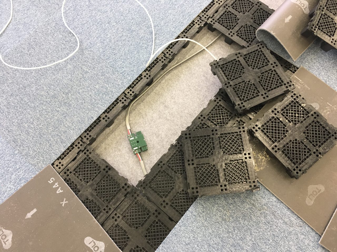 OAフロア下配線
