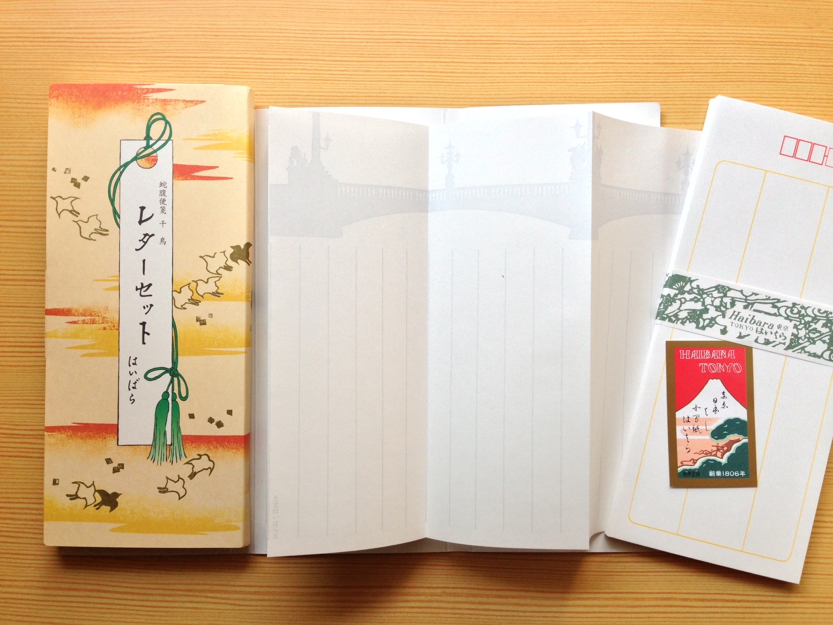 小日向京のひねもす文房具｜第十回「榛原の蛇腹便箋レターセット」