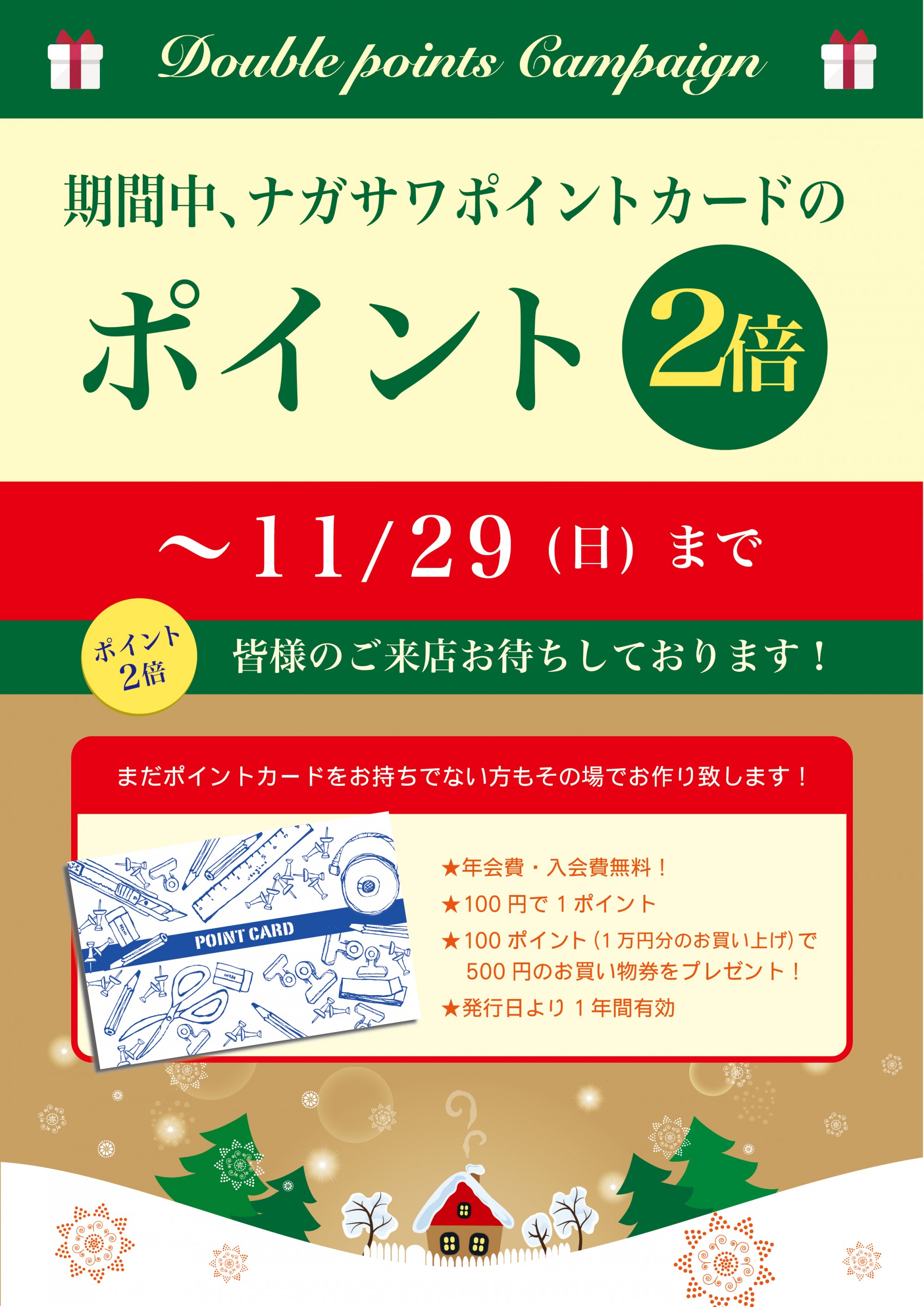 ポイント2倍