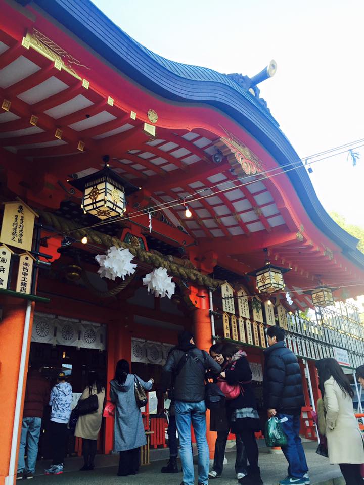生田神社と生田の森へ