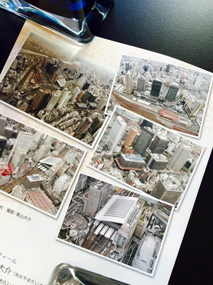 大阪梅田鳥瞰図
