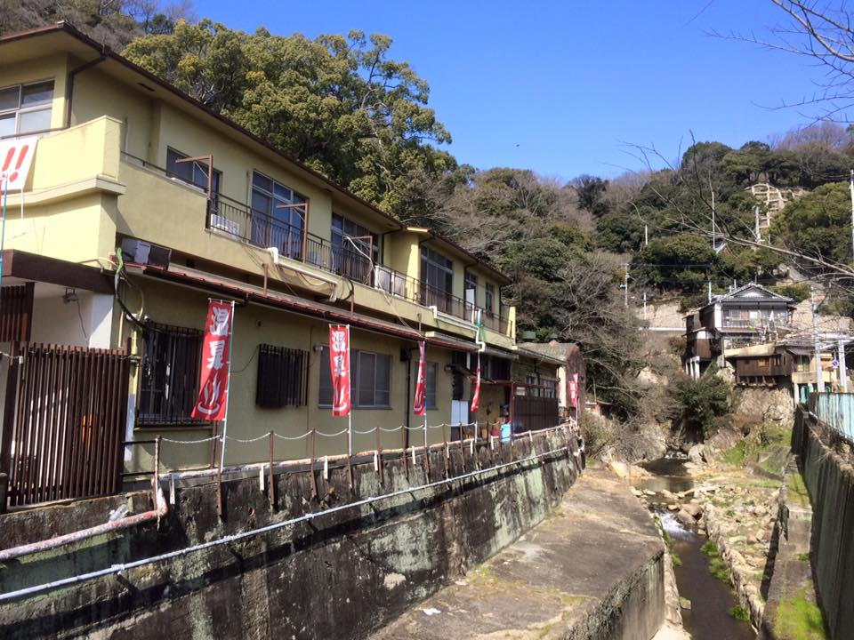 神戸の街を散策中