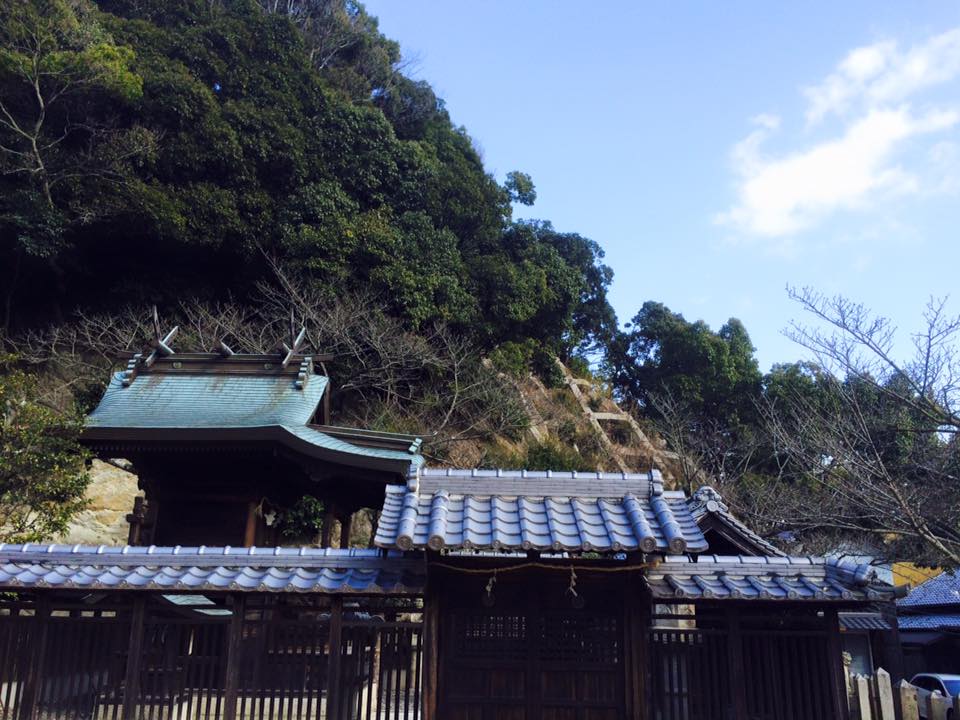 神戸の街を散策中