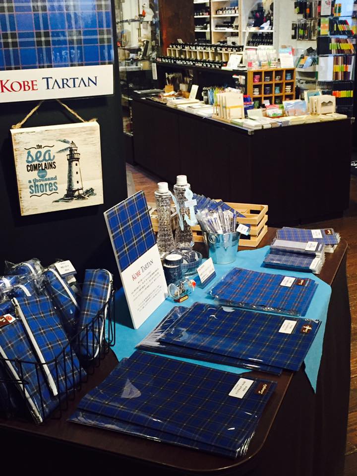 神戸煉瓦倉庫でKOBE TARTAN 展開中