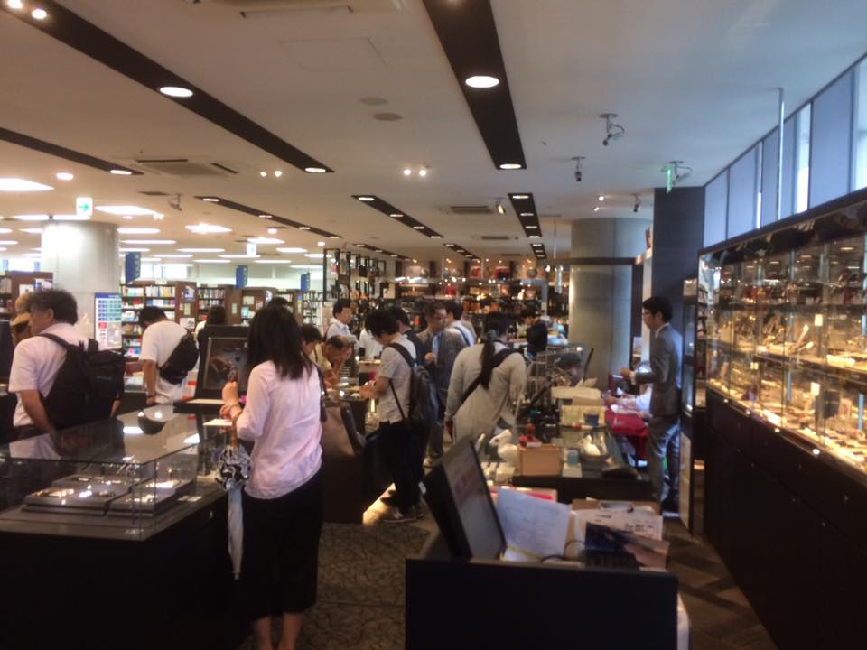 万年筆フェス スタート
