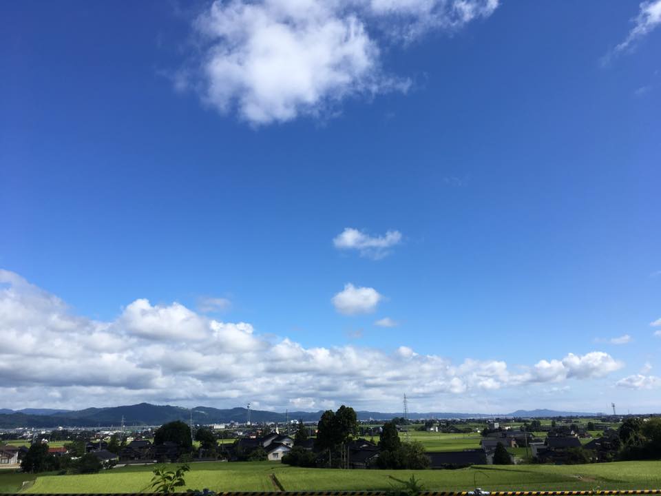 夏の富山へ一直線