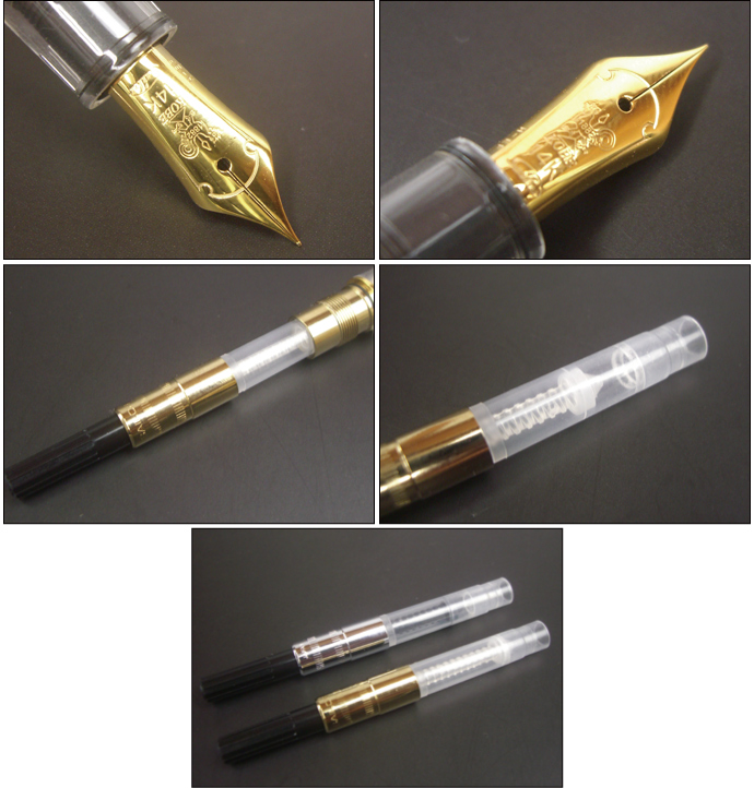 NAGASAWA オリジナル万年筆 プロフィット スケルトン  PROSKE　プロスケ　14金ペン先