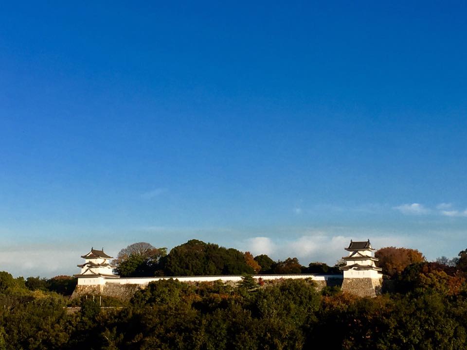 12月2日、朝の明石城