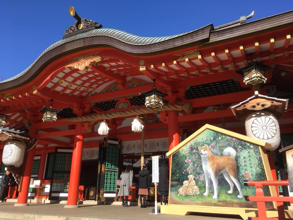 生田の森と神社