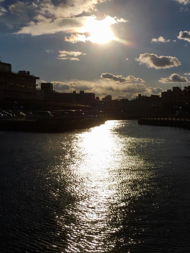 ハーバースカイからの夕暮れ