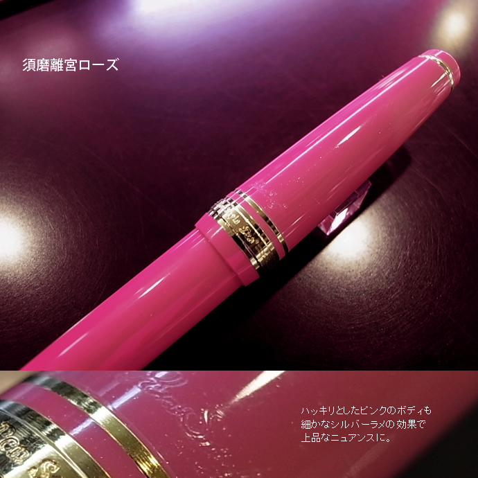 NAGASAWA オリジナル万年筆　besideカラー　プロフェッショナルギアスリムベース