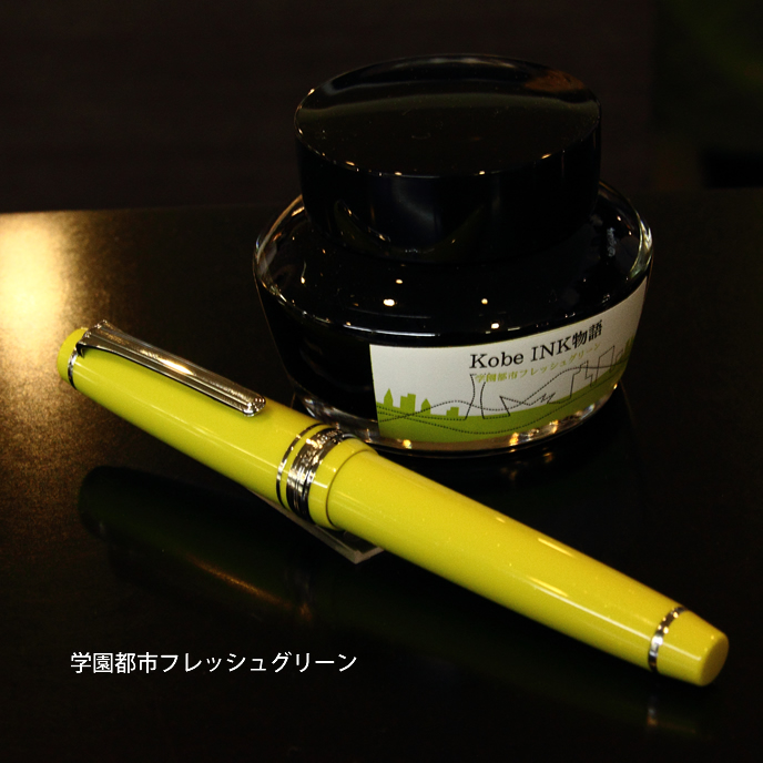 NAGASAWA オリジナル万年筆　besideカラー　プロフェッショナルギアスリムベース