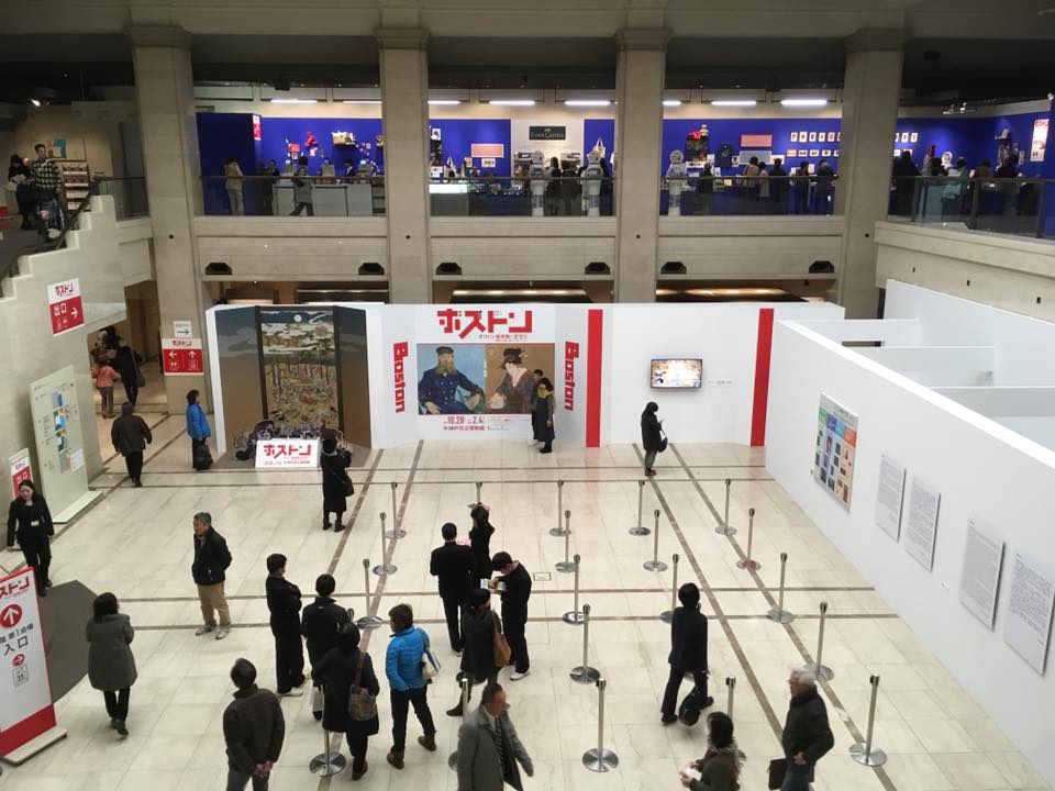 旧居留地の神戸市立博物館にて