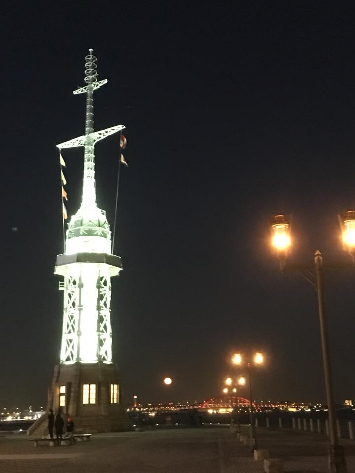 そして、ハーバーランドの夜景