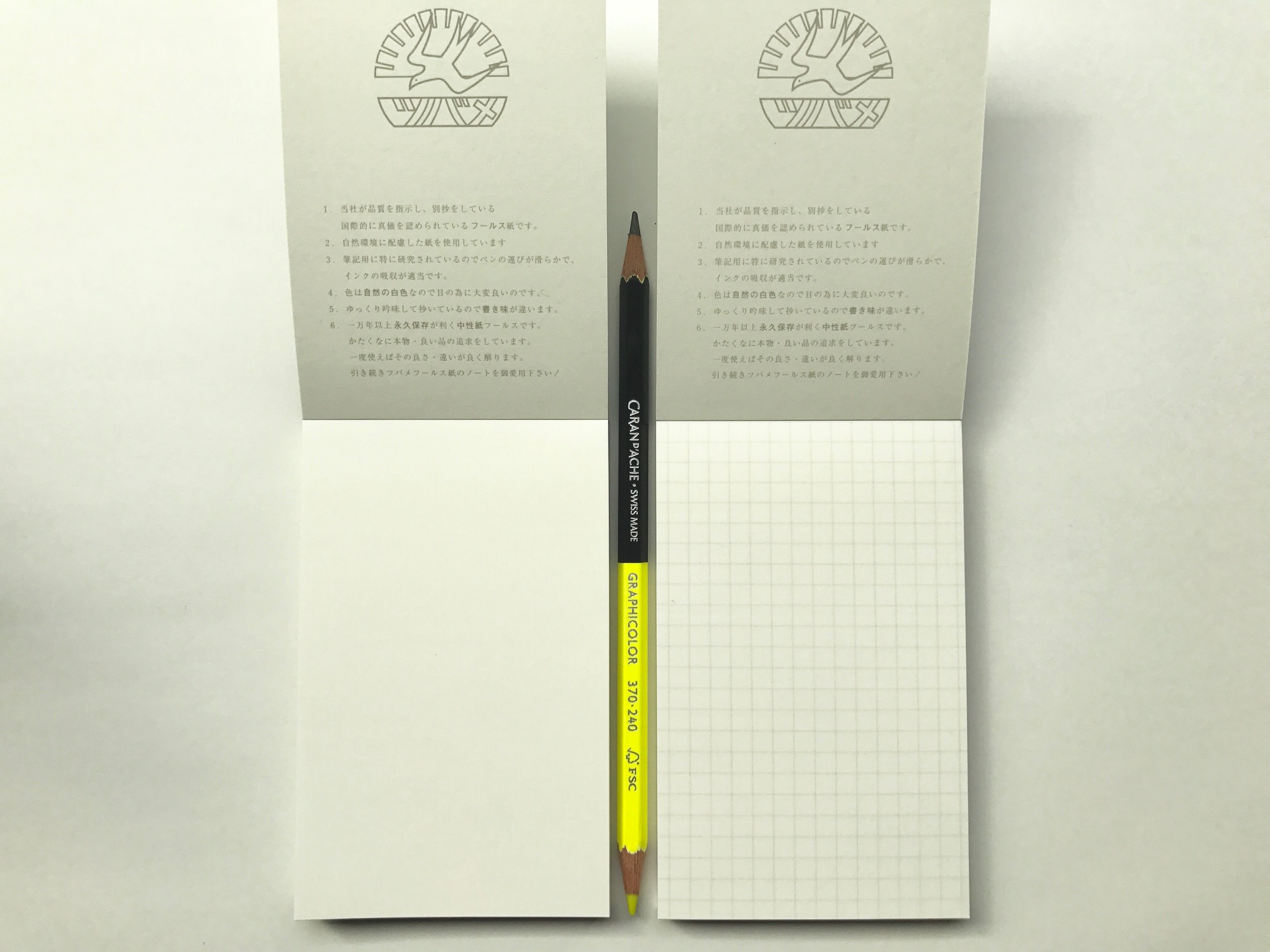 小日向京のひねもす文房具｜第百三十二回「ツバメノート ツバメモ」