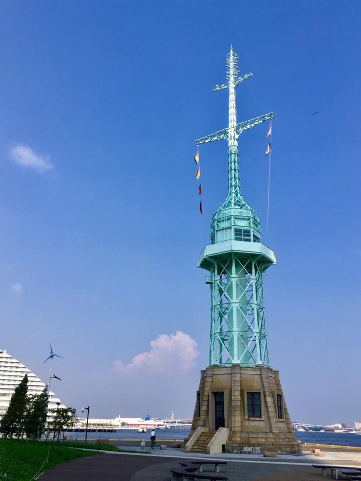 神戸ハーバーランドの夏色風景