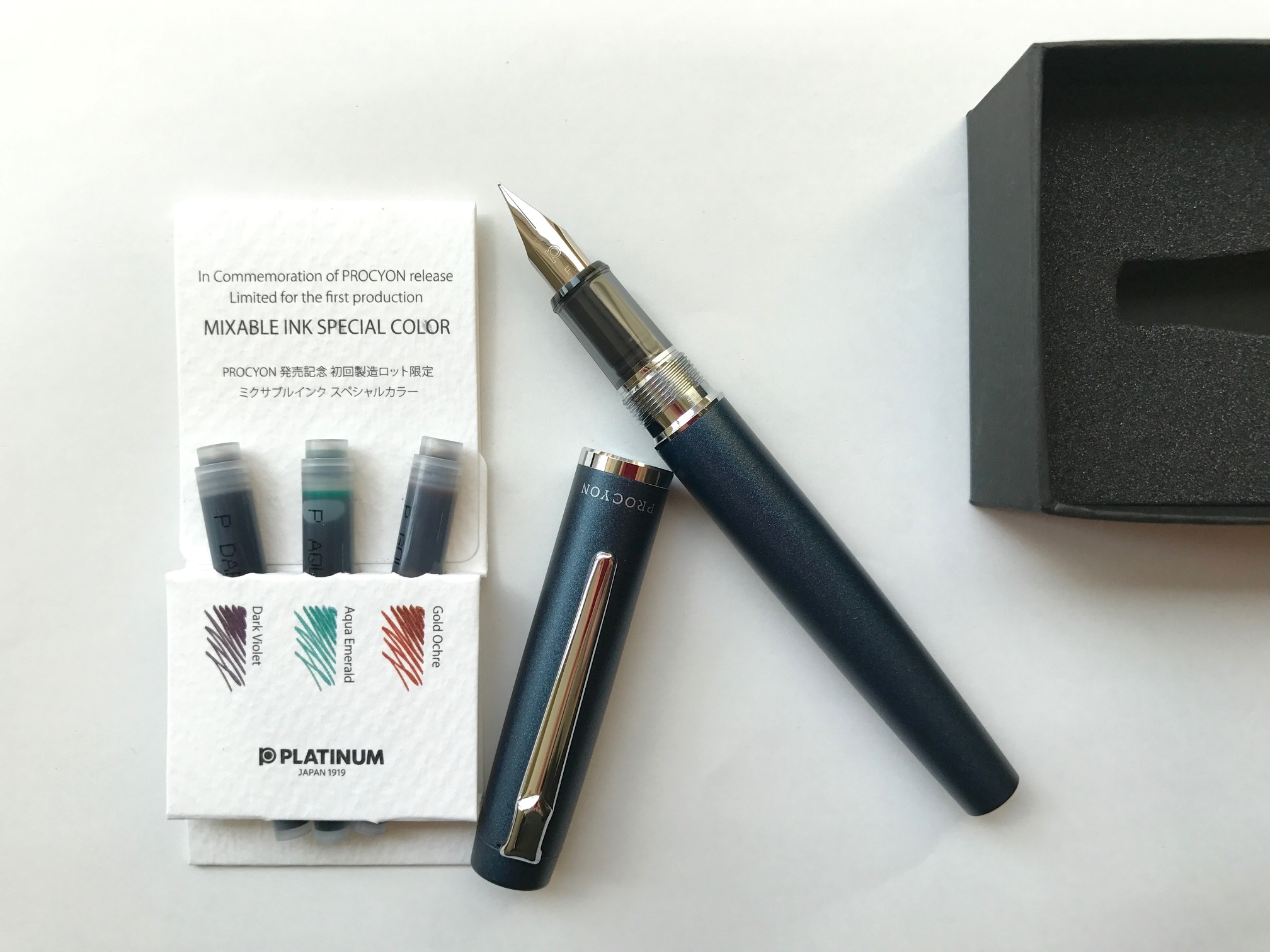 小日向京のひねもす文房具｜第百五十三回「プラチナ万年筆 PROCYON（プロシオン）」