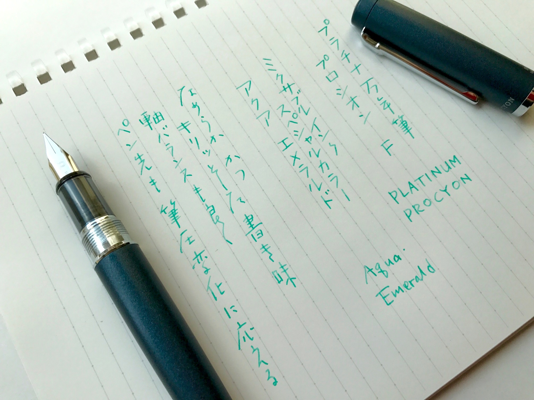 小日向京のひねもす文房具｜第百五十三回「プラチナ万年筆 PROCYON（プロシオン）」