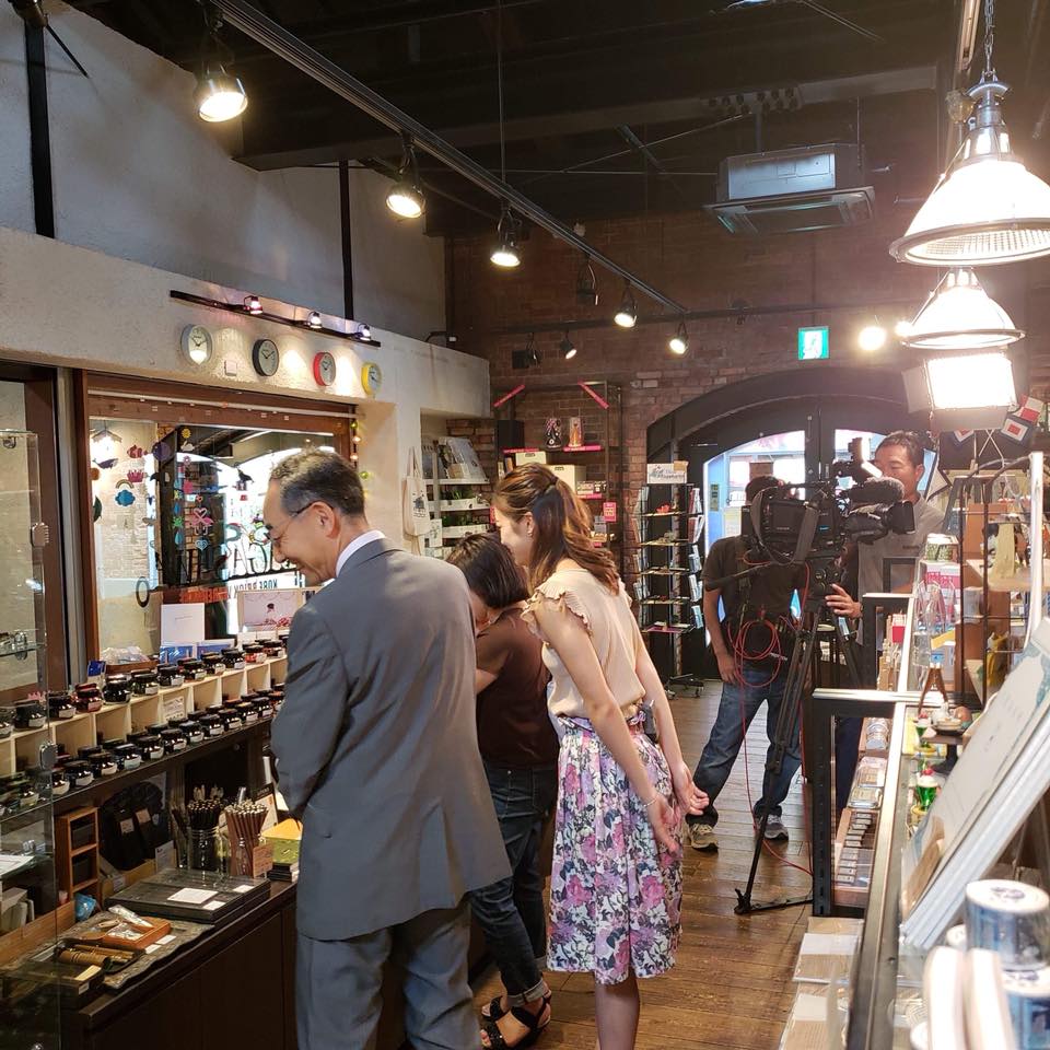 SUN TV しごとびと 取材風景