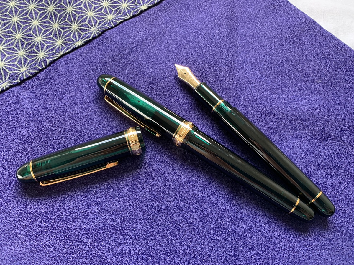 小日向京のひねもす文房具｜第百六十五回「プラチナ万年筆 #3776センチュリー ローレルグリーン」
