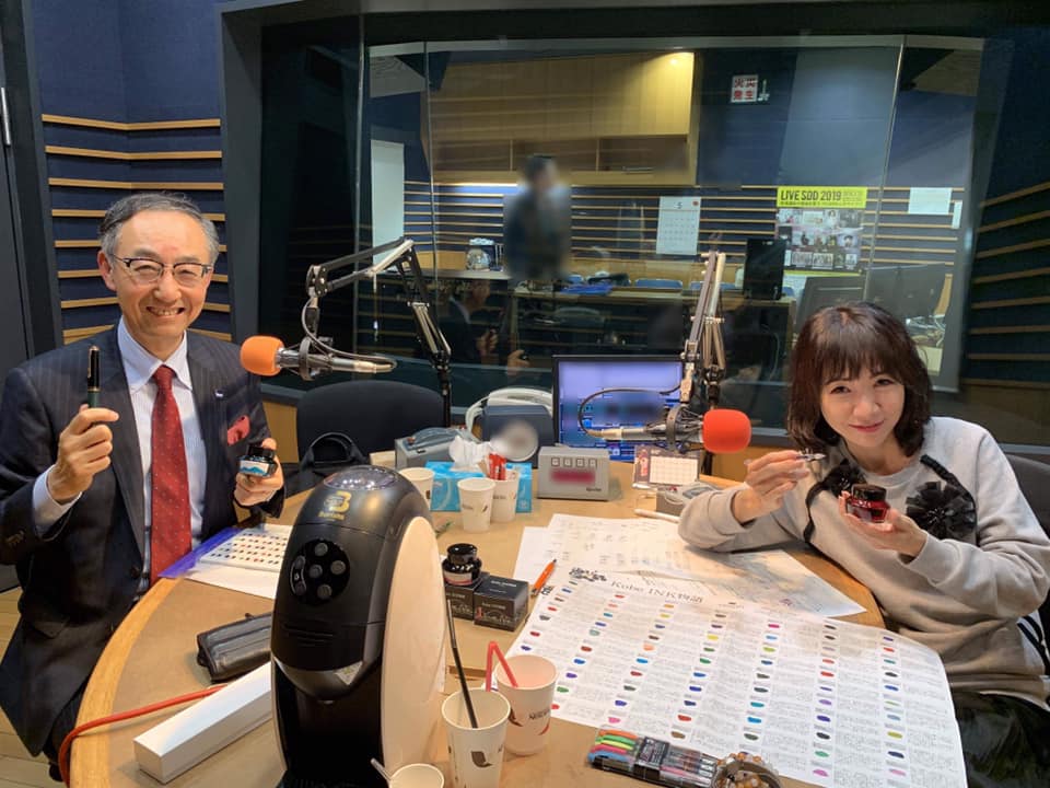 FM OH! 851スタジオにて