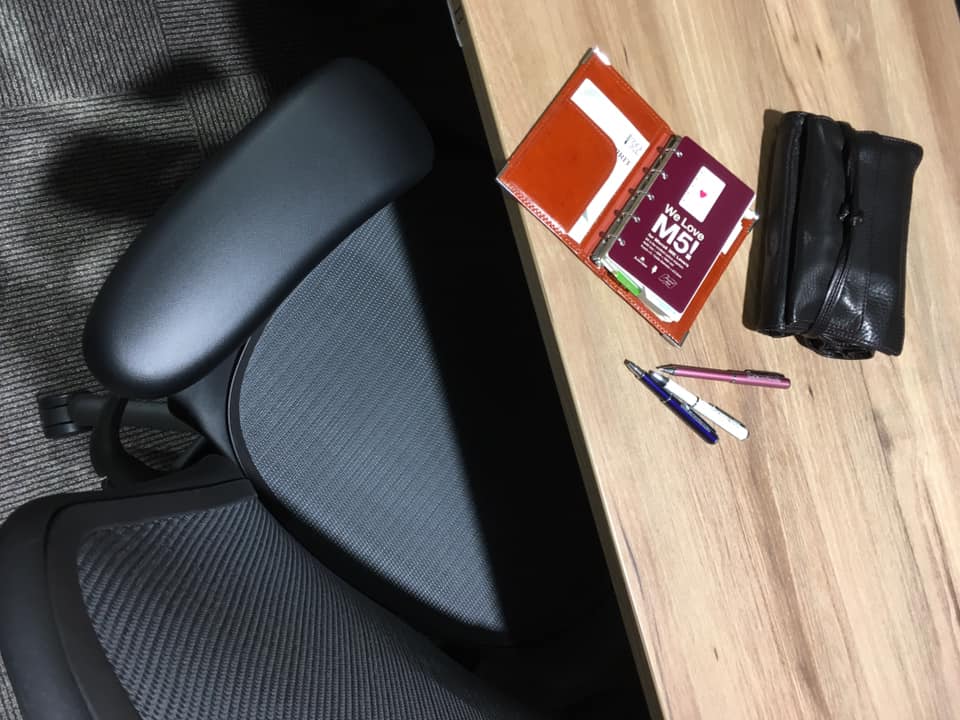 私の新しい仕事場